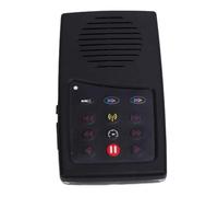 Wakects Lettore di Scritture Ad Energia Solare, Lettore di Scritture Elettronico in ABS con Memoria 8G Batteria da 500 MAh Auricolare Audio FM, Dispositivo Parlante Portatile per l'ascolto