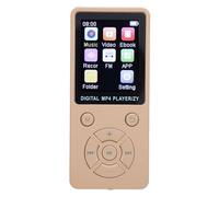 Wakects Lettore Musicale, Suono Hi-Fi 5 Ore di Riproduzione Lettore Musicale MP3 per Fare Jogging (GOLD)