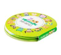 Wakects Libro Bagno Impermeabile Animali Zoo Giocattolo Educativo 4 Pagine | Materiale Plastico, Finitura Non Tossica, Motivi Vivaci, Uso in Bagno, Riconoscimento delle Forme, Giocattolo Educativo, 4