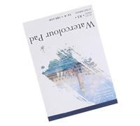 Wakects Libro di Schizzo, Blocco del WaterColor Paper per Disegnare, Quaderno Creativo con Supporto di Cartone, Ideale per l'arte e il Design, Realizzato in Materiale di Carta Premium, per gli (A5)