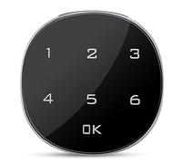 Wakects Lucchetto a Combinazione Digitale, Lucchetto Elettronico con Password in Lega di Zinco con Codice a 4-15 Cifre, per Cassetto Dell'armadio Cassetta della Posta Cassetta degli