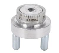 Wakects Mini Ruota della Manovella del Tornio, Foro Interno Smusso di Risparmio Mini Tornio Ruota Manuale 0-1 Mm Dimensione del Cerchio in Scala con Manico per Uso Industriale