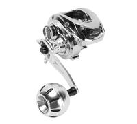 Wakects Mulinelli da Pesca Alla Traina Mulinello da Pesca Baitcasting in Lega di Alluminio Rapporto di Trasmissione 7.2:1 10 Kg Freni Magnetici Allarme Rilascio per Lancio in Acqua Salata Trolling