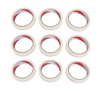 Wakects Nastro per Mascheramento della Vernice per Auto 3 Rotoli 20 Mm X 20 M, Nastro di Resistenza Ad Alta Temperatura di Grado Professionale, Applicazioni Multiuso con, per l'artigianato degli