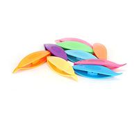 Wakects Navette per Chiacchierino Set, 9 Pezzi Plastica Colorati Assortiti | Navetta manuale con superficie liscia, strumento per realizzare pizzi all\'uncinetto, accessorio per maglieria per