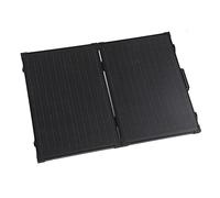 Wakects Pannello Solare Portatile, Kit Pannello Solare Mono Pieghevole Conversione Al 21% IP65 con Supporto Regolabile Telaio in Alluminio per da Campeggio Balcone Barca (160W)