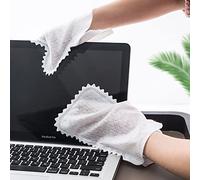 Wakects per Spolverare, per Pulizia in Morbida Microfibra per Spolverare e Lucidare in Modo Efficiente, vestibilità Comoda per l'uso Domestico (WHITE)