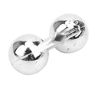 Wakects Perline da Pesca a Doppio Rumore, Stimolazione Visiva, Esca per Attrattore Marino ABS con Simulazione di Segnali di Preda, Rumore Aggiuntivo, 3 Colori (SILVER)