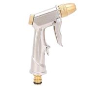 Wakects Pistola a Spruzzo del Tubo Giardino in Metallo con 4 Motivi a Spruzzo, Ugello di Ottone, Design Ergonomico, Connessione in Ottone Solido, Pistola Ad Alta Pressione per Il Lavaggio