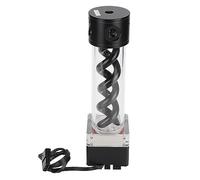 Wakects Pompa Acqua con Serbatoio, 4M Prevalenza 800L/H Anodo in | Supporto per controllo velocità PWM, design integrato di serbatoio e pompa, 0,7 A 8 W nominali, guscio in PMMA, di