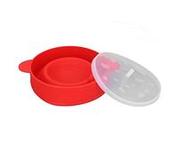 Wakects Popcorn per Microonde, Ciotola per Popcorn in Silicone con Coperchio e Manici, Pieghevole 10,2 X 5,5 Pollici, da 40 °F a 446 °F, Macchina per Riutilizzabile per Microonde per la di Casa