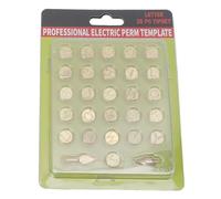 Wakects Punte per Bruciare Lettere, Set da 26 Pezzi per Intagliare | Accessorio per Pirografia, Ottone Resistente Al Calore, Carta in Pelle e Zucca, per Saldatori, Progetti Artigianali