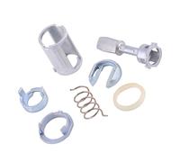 Wakects Riparazione Serratura Porta, Riparazione Cilindro Serratura in Metallo Durevole Anteriore Sinistro Destro 7 Pezzi/set per Sostituzione Auto per IV 4 Tipo 1J1 MK4 1997-2005