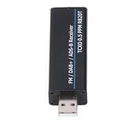 Wakects RTL SDR Ricevitore Radio Software Defined Radio USB 100KHz a 1766MHz RTL2832U R820T2 0.5PPM TCXO Alluminio con Ingresso 50 Ohm per AM FM NFM USB LSB CW
