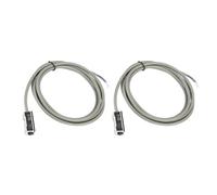 Wakects Sensore Cilindro Pneumatico 2 Pezzi, Interruttore Magnetico ABS Ad Alta sensibilità, Frequenza di Commutazione 200 Hz, per Cilindri Pneumatici