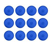 Wakects Set di Copertura del Pulsante di Sostituzione, Progettazione Trasparente, Slittamento Anti -slip, Compatibile con Tastiera Hitboard da 24 Mm 12pcs, Set Completo Incluso, Installazione (BLUE)