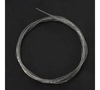 Wakects Set di Corde per Oud, Nylon Trasparente e Lega di Rame Placcato Argento, Suono Bilanciato e Tensione Moderata per Suonatori di Strumenti Oud (10 corde)