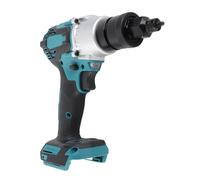 Wakects Set di Rivettatura Elettrica Dispositivo Rivettatura Senza Spazzole con Luce a LED più Slot d'Aria Ad Alta velocità di Scarico del Calore per Lavoro Professionale (Imposta e)