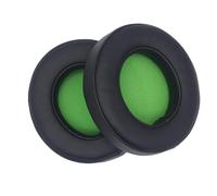 Wakects Sostituzione delle Coperture delle Cuffie con Cuscinetti Auricolari di Ricambio in Pelle Proteica Cuscini in Morbida Spugna 11x10x3 Cm Preserva il Suono per Kraken 7.1 V2 Uso Quotidiano (#1)