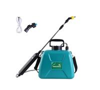 Wakects Spruzzatore di Zaino, Spruzzatore Elettrico Portatile Spruzzato con Spalla con Annaffiatoio, Spruzzatore d'Acqua per Piante Giardino, Lavaggio di Auto, Pulizia Domestica (Green)