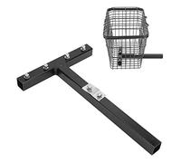 Wakects Staffa Montaggio cestello Posteriore, Cestello Posteriore per Scooter per Mobilità, Supporto Staffa di Montaggio Sostituzione Accessori, 32x21 cm(Cestino non incluso)