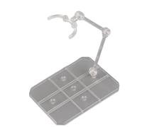 Wakects Supporto per Action Figure, Supporto per per Modello di Bambola, Base Acrilica Trasparente Regolabile da 10 Pezzi per Display da 6 Pollici per Collezione di Figure di
