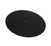 Wakects Tappetino Antiscivolo per Piatto da Registrazione, Tappetino per Giradischi con Risposta dei Bassi più Stretta Diametro 300 Mm Collettori in Vinile Acrilico Migliore Riproduzione (#1)