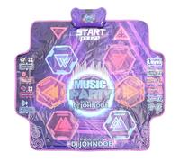 Wakects Tappetino da Ballo Effetto LED, Tappetino da Ballo Giocattolo per Ragazzi e Ragazze 100 X 89