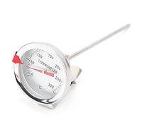 Wakects Termometro per Frittura, Strumento di Misurazione in Acciaio Inossidabile con Quadrante da 5 Cm Misurazione Accurata dell'olio da 50°C a 300°C Perfetto per Friggere e Grigliare (15 cm)