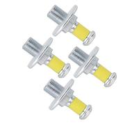 Wakects Vietta di Bloccaggio del Tocco della Porta Vietta a Vite della Porta per Veicolo per Veicolo 4 Pcs Iron OEM 357837034 Fit per Corrado 1989-1995 1991-2004 Sedile Toledo 1992-1999