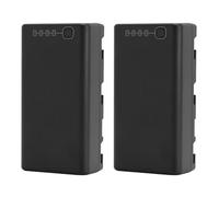 Wakects WB37 Batteria Intelligente per Trasmettitore RC Batteria per Telecomando per Controller Alimentazione 5200mAh 7.6V con Scarica a Bassa Temperatura per (2PCS)