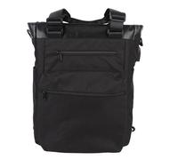 Wakects Zaino da Viaggio, College Book Book Oxford in Stoffa in Poliestere 36-55l Comodo per Affari (BLACK)
