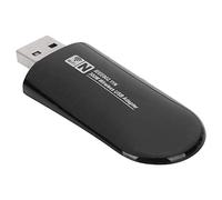 Wakects ZAPO Scheda di Rete Wireless, Adattatore WiFi USB 300Mbps | Chipset RTL8192EU, 2,4 GHz 802.11n, doppia antenna intelligente, PC desktop, ricevitore WiFi per laptop