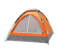 Wakeman 2 Persone, Outdoors-Tenda a Cupola, Borsa per Il Trasporto, Facile da Montare, Ideale per Campeggio, Escursioni e Festival Musicali all'aperto Unisex, Arancione