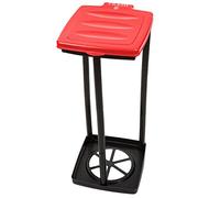 Wakeman Outdoors Portable Garbage Trash Bag Holder - Verde, Red