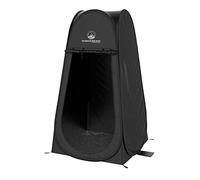 Wakeman Pop-up Pod - Tenda portatile per la privacy, doccia e fasciatoio, pieghevole, per campeggio, spiaggia e pioggia, con borsa per il trasporto, colore: nero