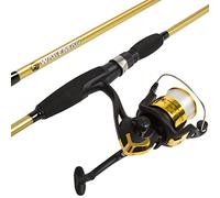 Wakeman Strike Series Canna da Pesca e Mulinello, Colore: Argento Metallizzato, Trophy Gold