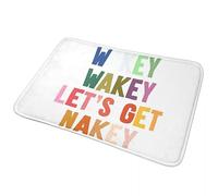 Wakey Wakey andiamo Nakey antiscivolo Zerbino Tappetino Tappeto per la Cucina Ingresso Bagno della Casa di Soggiorno Zampa Stuoie