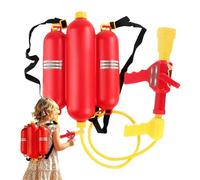 Wakuuea Spruzzatore D'Acqua | Design Zaino Pompiere Push-Pull Spruzzo,Giocattoli Spruzzatori a Immersione d'Acqua | per Giardino, Piscina, Spiaggia, Festa in Spiaggia e All'Aperto, Cortile, Giardino,