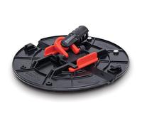 WAL-Board Tools - Levigatrice radiale pieghevole per cartongesso, funziona con pareti e angoli, prodotta negli Stati Uniti, FRSHC