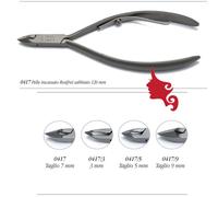 WAL Tronchese Cuticole Acciaio Rostfrei Satinato ad Incasso art. 417 120 mm