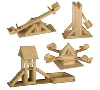 Walachia CREATIVE KIT -WAL51-PLAYGROUND-KIT IN LEGNO-176 PEZZI-27x20x9 cm