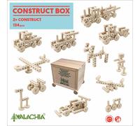 Walachia N. 91 Construct Box - set di costruzione in legno 100% naturale 134 pcs