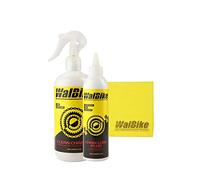 WalBike Kit Chain Water Manutenzione Pulire sgrassando con Un pulitore a Base Acqua e lubrificare Catena e Pacco pignoni della Bici con Panno in Microfibra per Pulizia Bici