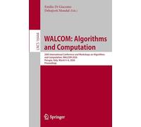 WALCOM: Algorithms and Computation: 20th International Conference and Workshops on Algorithms and Computation, WALCOM 2026, Perugia, Italy, March 4-6, 2026, Proceedings: 16444