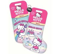 Walcor Calza della Befana 2025 con Caramelle Gommose, Carbone, Marshmallow e Sorpresa, confezione per Hello Kitty 170g con Portachiavi CAIYA®