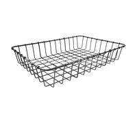 Wald Bicicletta 37SHC Riccio Half-Height Filo Cestino 35.6x22.9x7.6cm Nero - No