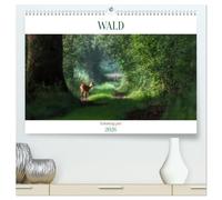 WALD Erholung pur (hochwertiger Premium Wandkalender 2026 DIN A2 quer), Kunstdruck in Hochglanz: Der Atem der Bäume schenkt uns das Leben!