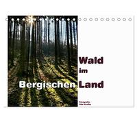 Wald im Bergischen Land 2026 (Tischkalender 2026 DIN A5 quer), CALVENDO Monatskalender: Die Wälder des Bergischen Landes bieten Erholung für Auge und Gemüt