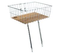 Wald Products #1392 Ww Cestino Large-18x13x6 Legno W/Multifit Bretelle + 2pc Hb
